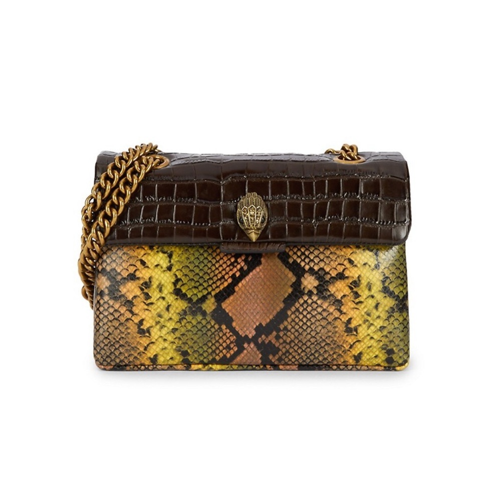 Kurt Geiger London Snakeskin Embossed Handbag